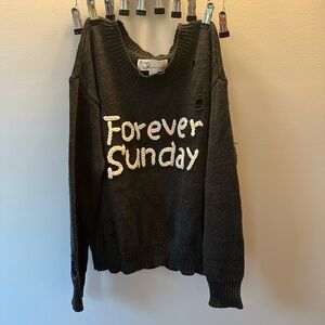 Forever Sunday vintage Havana small sweater